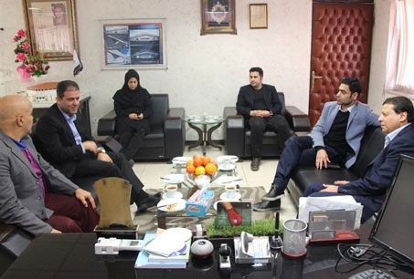دیدار ساکت و رهنما در رشت