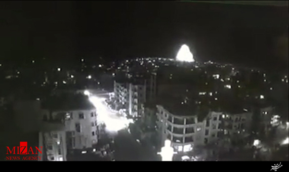 انفجار در شهر ادلب سوریه انفجار در شهر ادلب سوریه + فیلم
