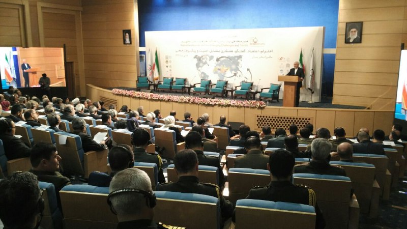 سخنرانی وزیر امور خارجه در کنفرانس امنیتی تهران