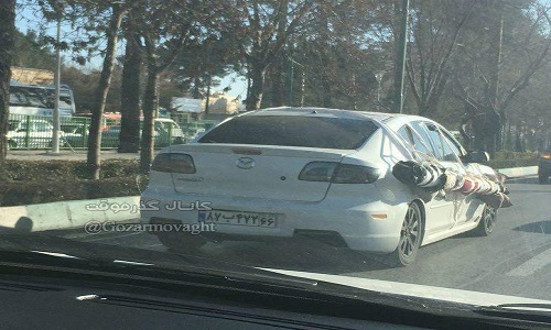 حمل بار با مزدا ۳+عکس حمل بار با مزدا ۳+عکس