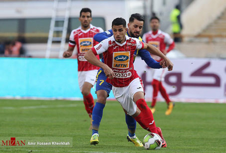 نتیجه زنده نیمه دوم/ پرسپولیس صفر - گسترش فولاد صفر