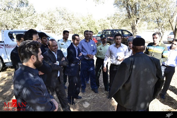 دادستان لرستان از منطقه جنگلی قلعه‌گل بازدید کرد + عکس