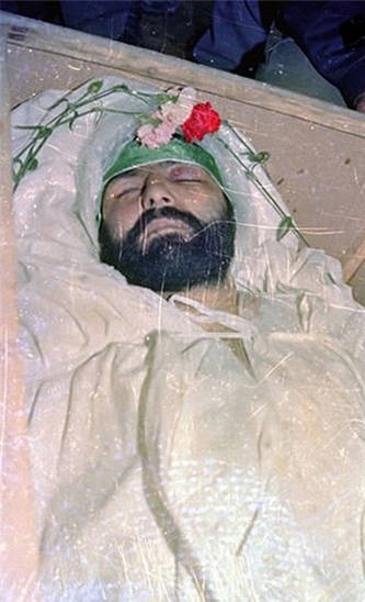 خبر شهادتش را شنید و آرام شد! + عکس