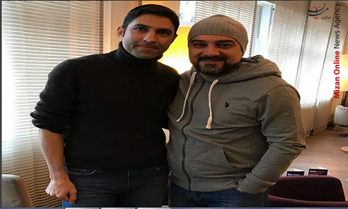 عکسهایی که برزو ارجمند با مربی فوتبال هامبورگی منتشر کرد عکسهایی که برزو ارجمند با مربی فوتبال هامبورگی منتشر کرد