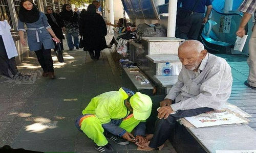 پاکبان با معرفت تهرانی+عکس