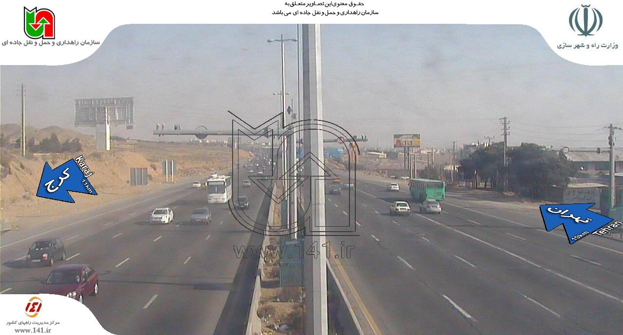 راهبندان در آزادراه کرج/ چالوس بی خبر از ترافیک + تصاویر