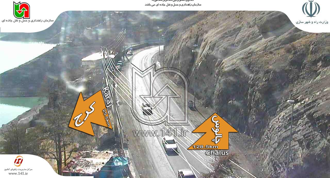 راهبندان در آزادراه کرج/ چالوس بی خبر از ترافیک + تصاویر