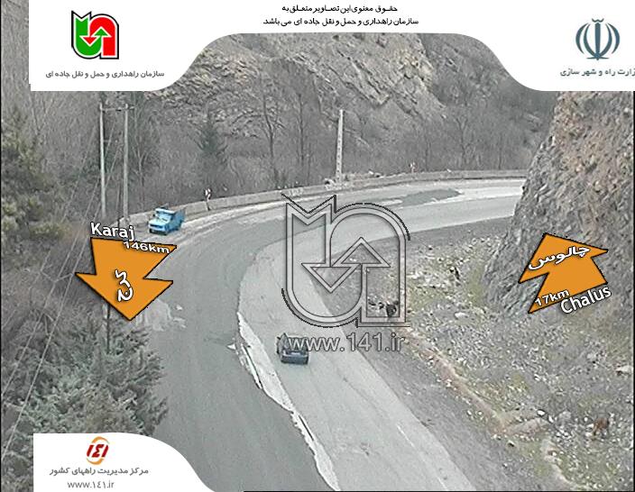 راهبندان در آزادراه کرج/ چالوس بی خبر از ترافیک + تصاویر