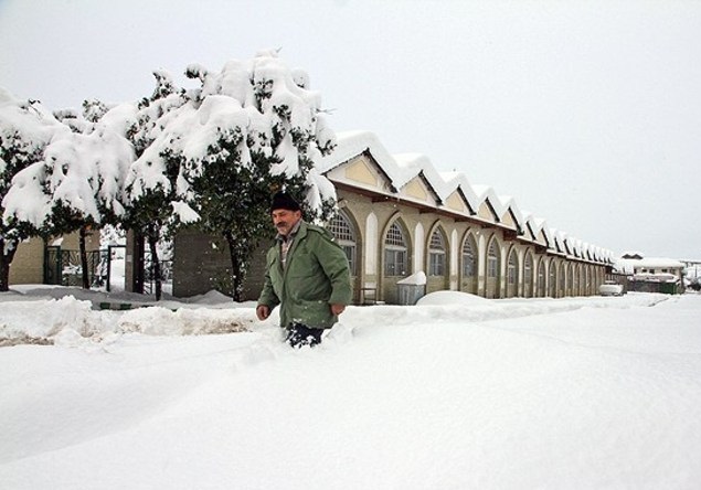 بارش ۸۰ سانتی متری برف در مازندران!