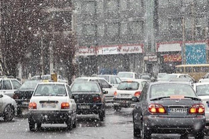 برف و باران هم هوای پایتخت را پاک نکرد