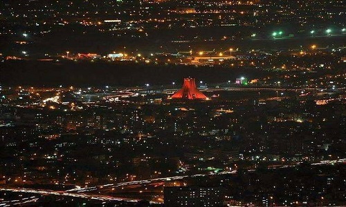 برج آزادی از نگاه برج میلاد