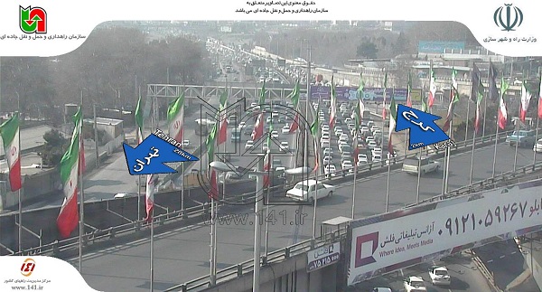 ترافیک نیمه سنگین در آزادراه کرج تا تهران+تصاویر ترافیک نیمه سنگین در آزادراه کرج تا تهران+تصاویر