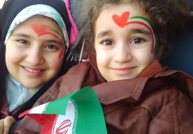 نسل چهارم انقلاب در راهپیمایی ۲۲ بهمن