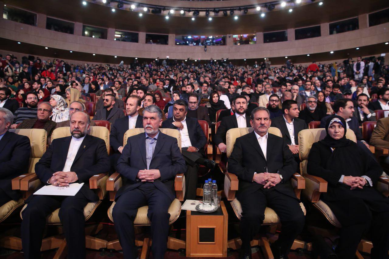 جهانگیری آغاز اختتامیه جشنواره فیلم فجر 96/سیمرغ ها صاحبان خود را شناختند/بهترین بازیگر زن و مرد+ عکس