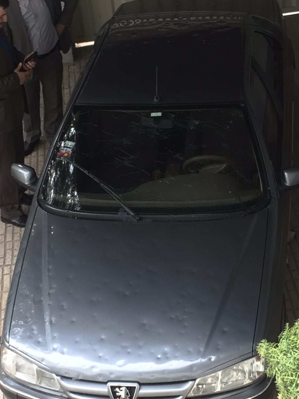 گزارش تصویری بلایی که تگرگ 300 گرمی بر سر ماشین و خانه شمالیها آورد گزارش تصویری بلایی که تگرگ 300 گرمی بر سر ماشین و خانه شمالیها آورد