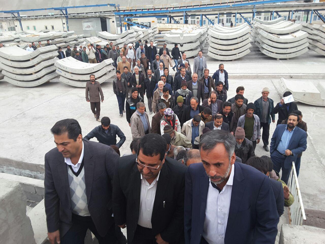 بازدید رئیس کل دادگستری و دادستان مركز استان کرمان از پروژه انتقال آب + عکس