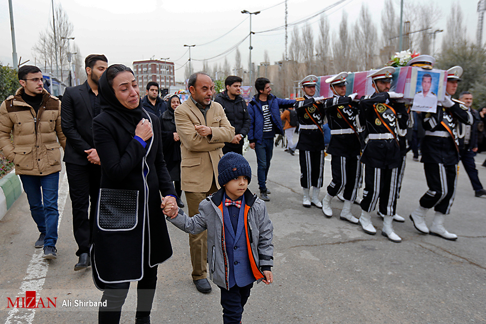پیکر سه شهدی نفتکش سانچی تشییع شد+تصاویر