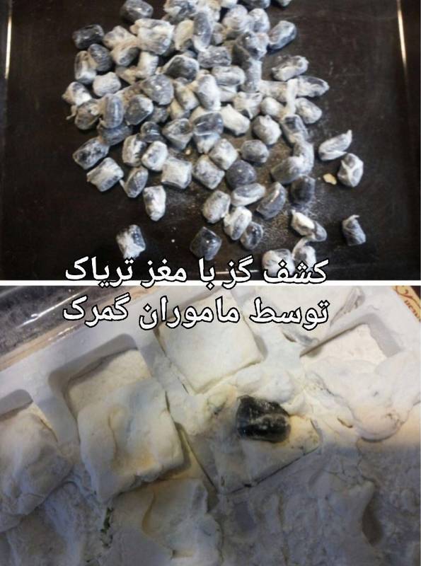 گز با مغز تریاک + عکس گز با مغز تریاک + عکس