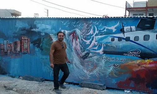 همدردی هنرمند سرپل ذهابی با داغداران سقوط هواپیمای یاسوج همدردی هنرمند سرپل ذهابی با داغداران سقوط هواپیمای یاسوج