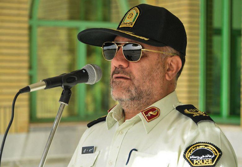 توضیحات سردار رحیمی از برخورد با فردی که برای نیروی انتظامی خط و نشان کشید +فیلم
