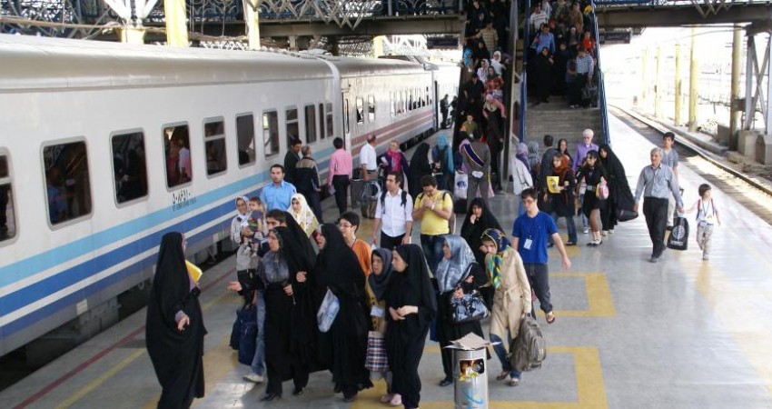 افزایش 13.8 درصدی حمل مسافر در قطار های نوروزی