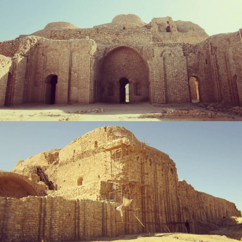 معرفی کاخ اردشیر بابکان در استان فارس