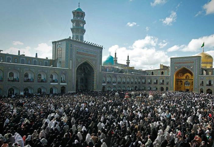 تصویر زیبای امروز از حرم امام رضا (ع) تصویر زیبای امروز از حرم امام رضا (ع)