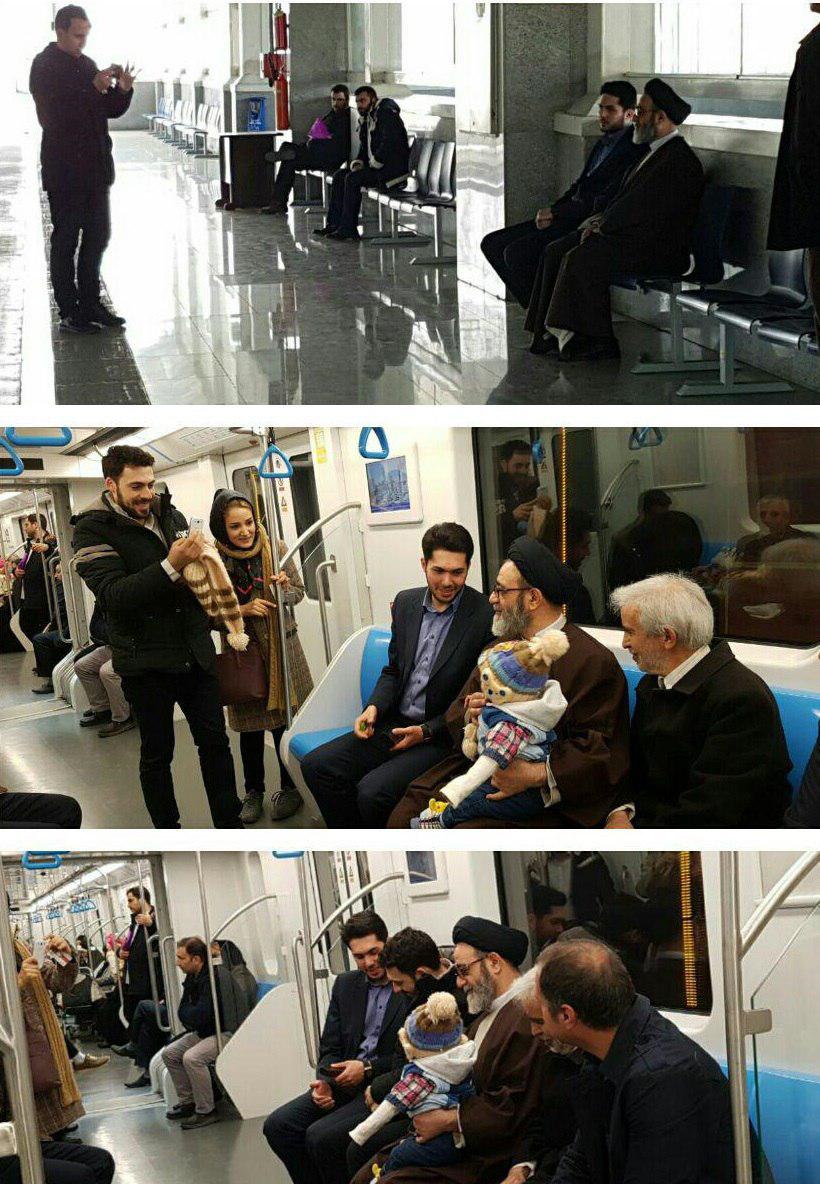 استفاده امام جمعه تبریز از مترو برای اقامه نماز جمعه این هفته