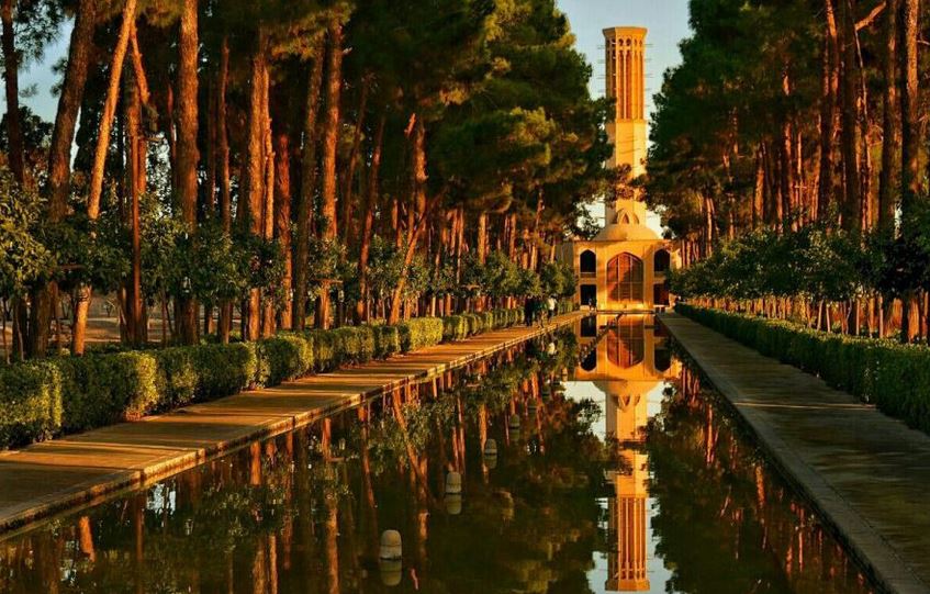 معرفی باغ دولت آباد یزد معرفی باغ دولت آباد یزد