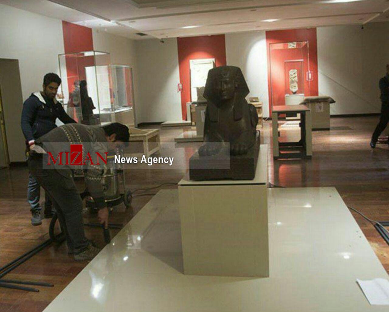 نمایشگاه لوور در تهران چطور چیده شد+ تصاویر نمایشگاه لوور در تهران چطور چیده شد+ تصاویر