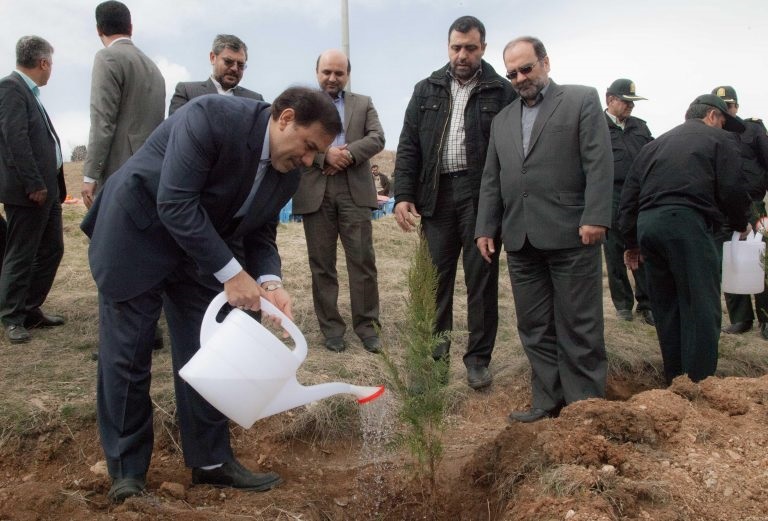 ۸۰۰۰ اصله درخت در بازداشتگاه اوین غرس شد ۸۰۰۰ اصله درخت در بازداشتگاه اوین غرس شد