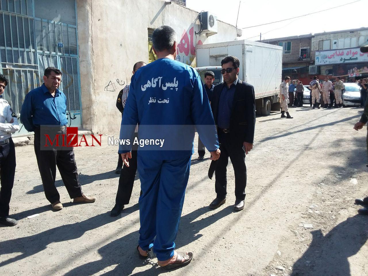 صحنه قتل دو خواهر جیرفتی بازسازی شد صحنه قتل دو خواهر جیرفتی بازسازی شد