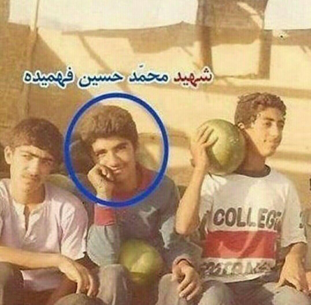 تصویر دیده نشده از شهید حسین فهمیده