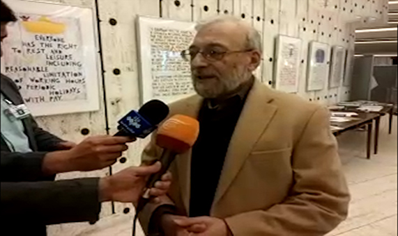 گفتگوی دبیر ستاد حقوق بشر با خبرنگار شبکه المیادین گفتگوی دبیر ستاد حقوق بشر با خبرنگار شبکه المیادین + فیلم