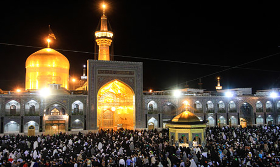 تایم لپس از غروب آخرین روزهای سال ۹۶ در حرم مطهر رضوی تایم لپس از غروب آخرین روزهای سال ۹۶ در حرم مطهر رضوی + فیلم