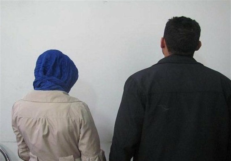 زوج سارق در دام زن سارق