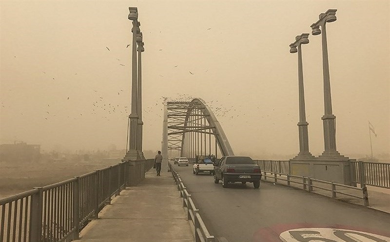 گردوخاک ۱۰ استان را در برمی‌گیرد