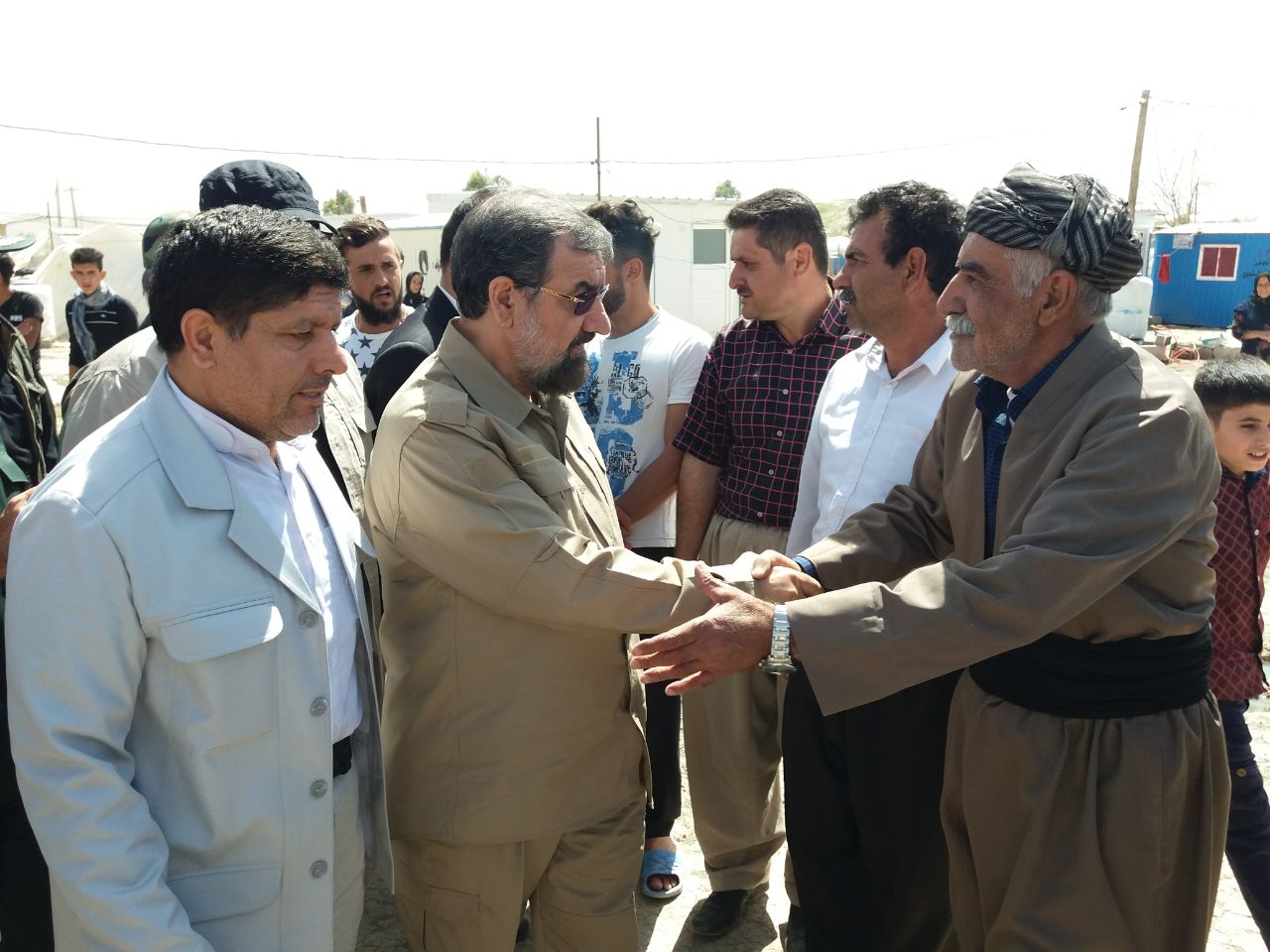 بازدید دبیر مجمع تشخیص مصلحت نظام از سه روستای زلزله زده کرمانشاه