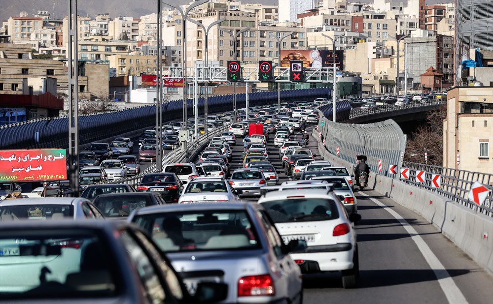 آخرین وضعیت معابر تهران در چهاردهمین روز فروردین