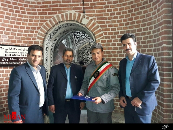 دستگیری دو سارق به دست سربازان یگان حفاظت میراث فرهنگی / تقدیر از سرباز وظیفه