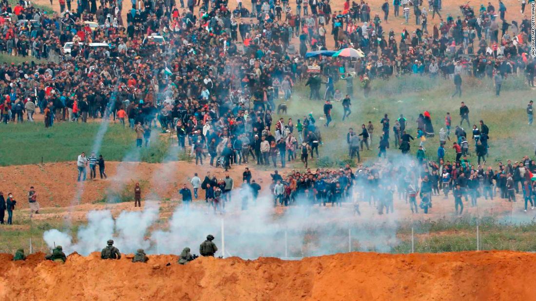 شهادت 10 فلسطینی و زخمی شدن 1345 نفر طی 24 ساعت گذشته