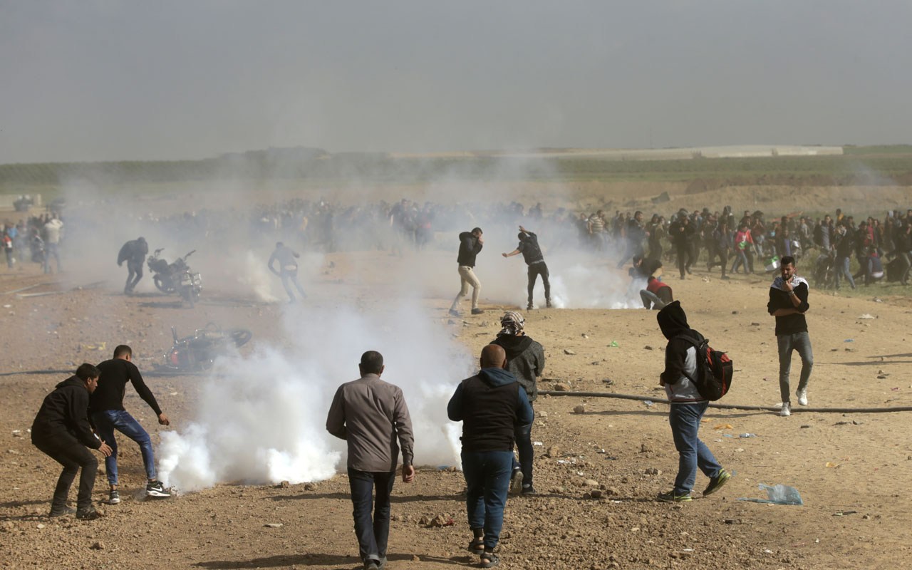 شهادت 10 فلسطینی و زخمی شدن 1345 نفر طی 24 ساعت گذشته