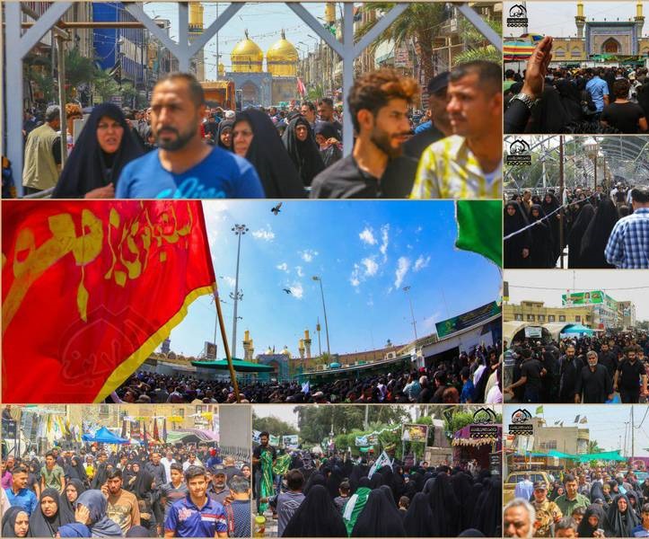 عزاداری شهادت امام موسی کاظم(ع) در کاظمین عزاداری شهادت امام موسی کاظم(ع) در کاظمین