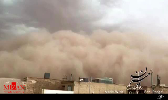 تصویری متفاوت از طوفان یزد تصویری متفاوت از طوفان یزد