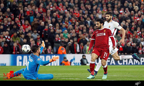 شادی مردم مصر پس از هتریک محممد صلاح مقابل رم + فیلم