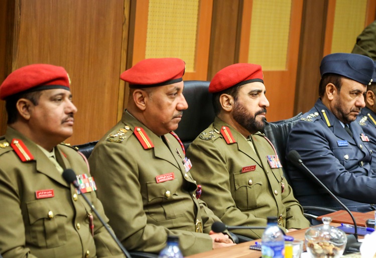 بازدید هیأت عالی‌رتبه نظامی کشور عمان از دانشگاه عالی دفاع ملی