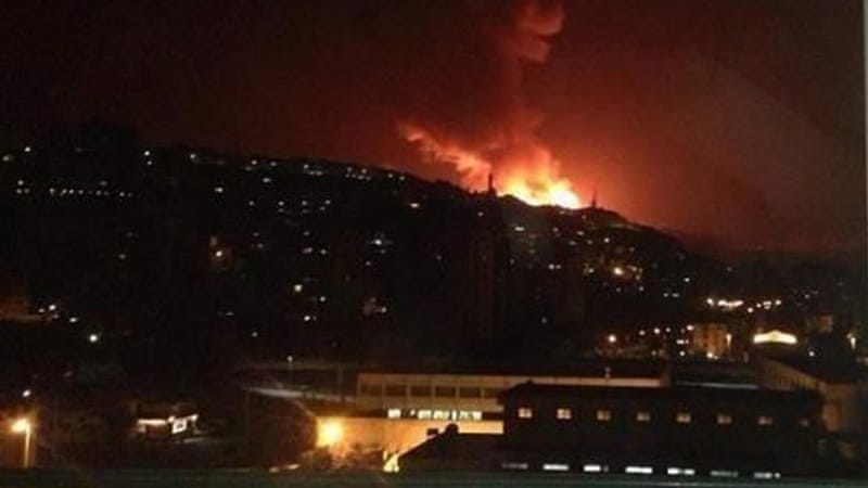 شنیده شدن صدای انفجار از شمال فلسطین اشغالی