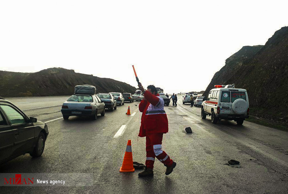 تجاوز به چپ علت وقوع حادثه تصادف/راننده  اسکانیا مقصر اعلام شد