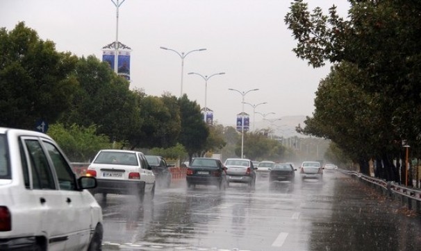 ترافیک نیمه سنگین در باند جنوبی آزاد راه تهران-کرج