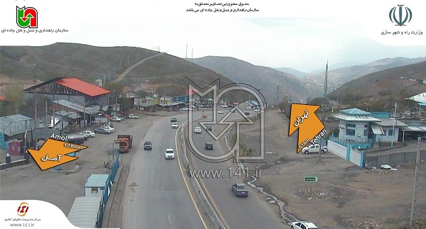 جاده هراز بدون ترافیک + تصاویر